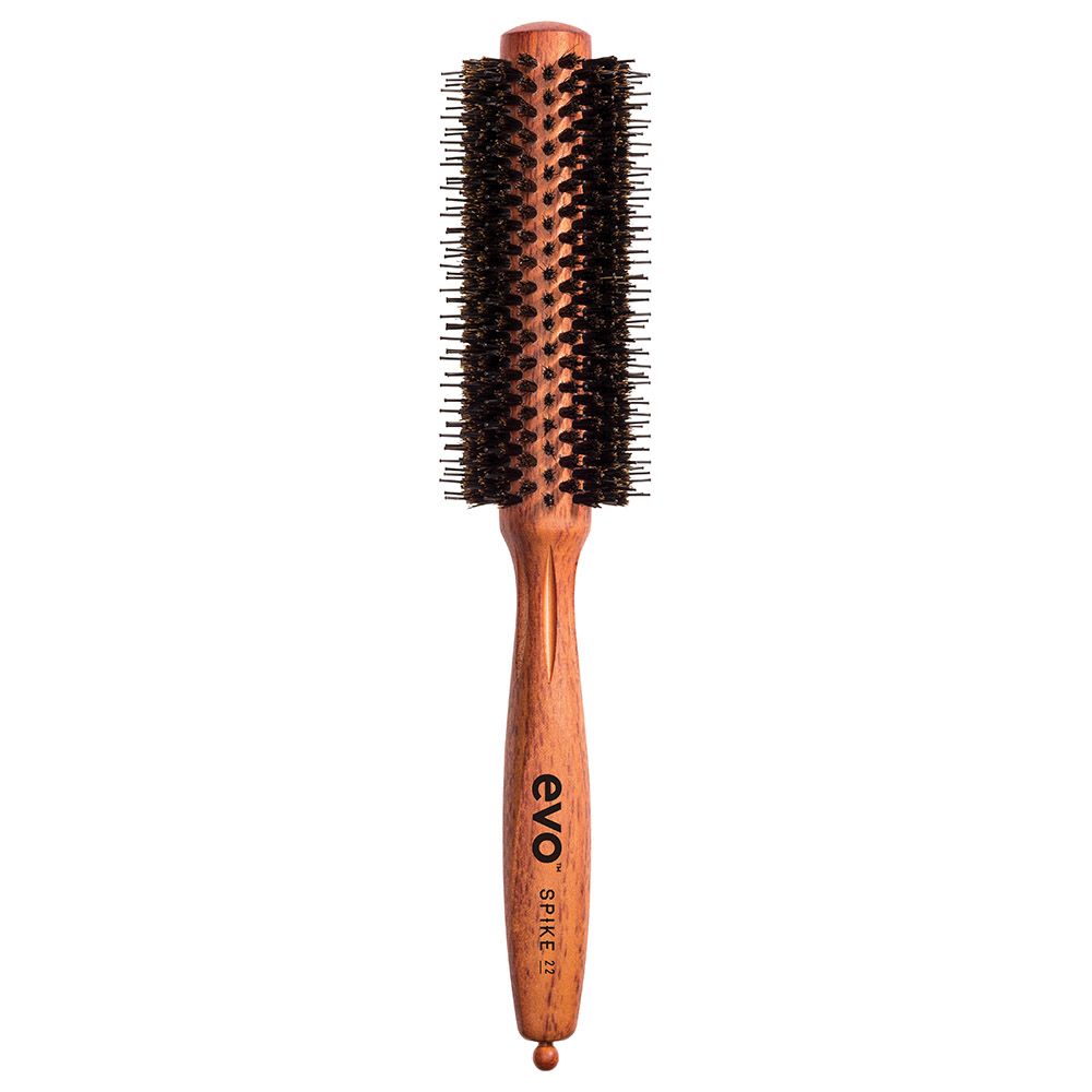 Evo Hair - Spike Nylon Pin Bristle Radial Brush - 22mm