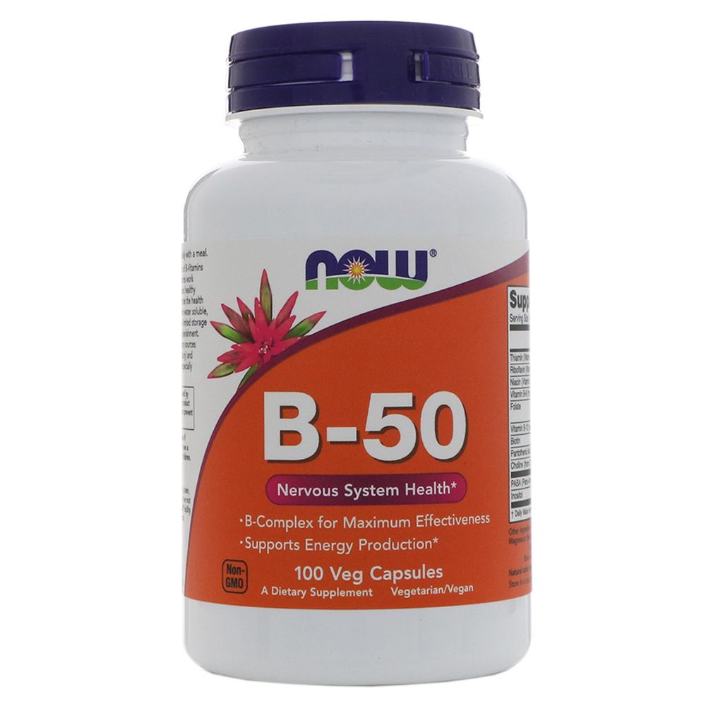 NOW - B-50 100 Veg Capsules