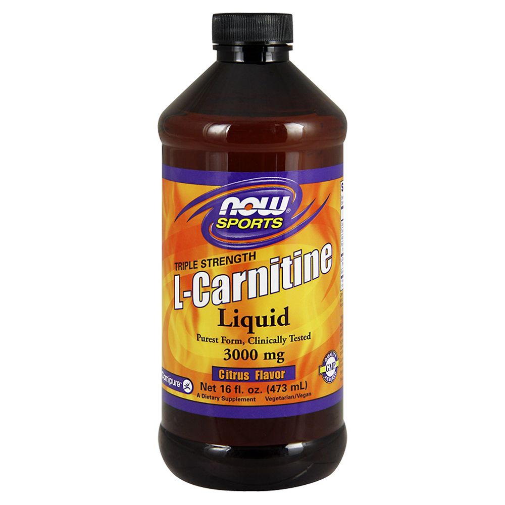 NOW - L-Carnitine Triple Strength Liquid 3000 mg 16oz