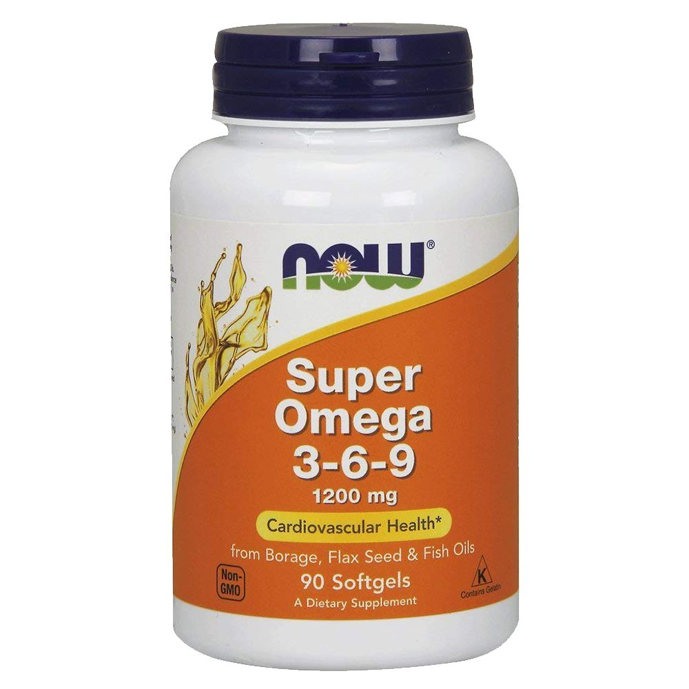 NOW - Super Omega 3-6-9 1200 mg 90 Softgels