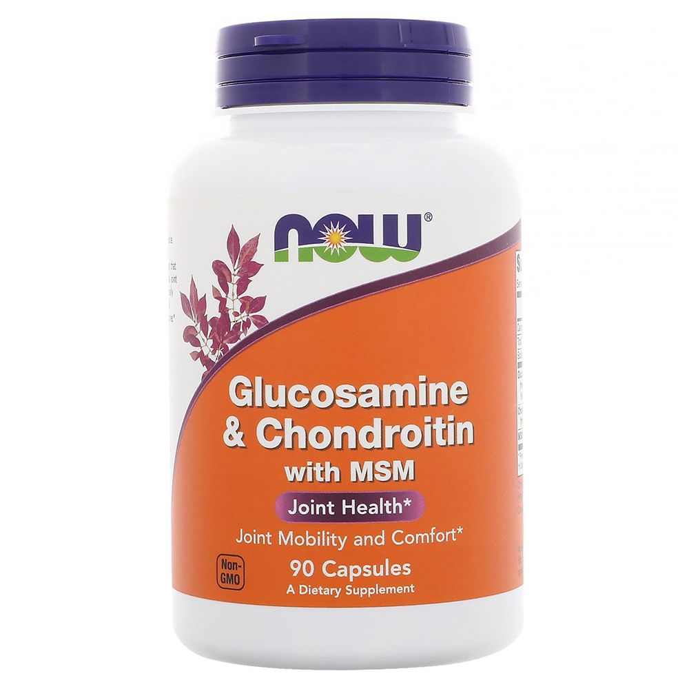 NOW - Glucosamine & Chondroitin with MSM 90 Capsules