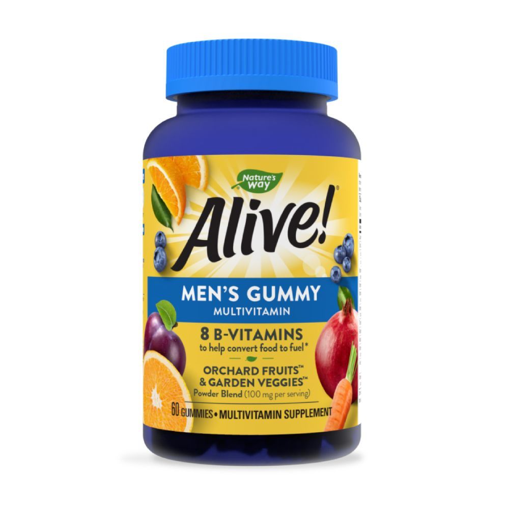 Nature's Way - Alive! Men's Gummy Vitamin 60 Gummies