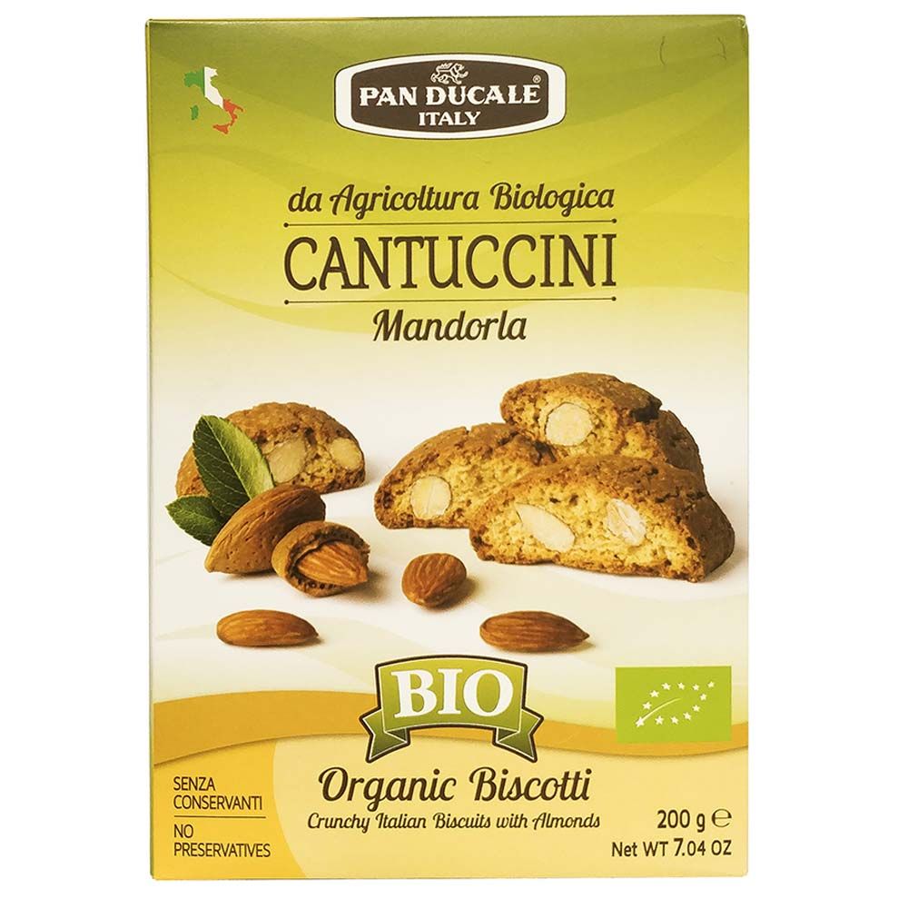 Pan Ducale Cantuccini Biscuits With Almonds Organic 200g