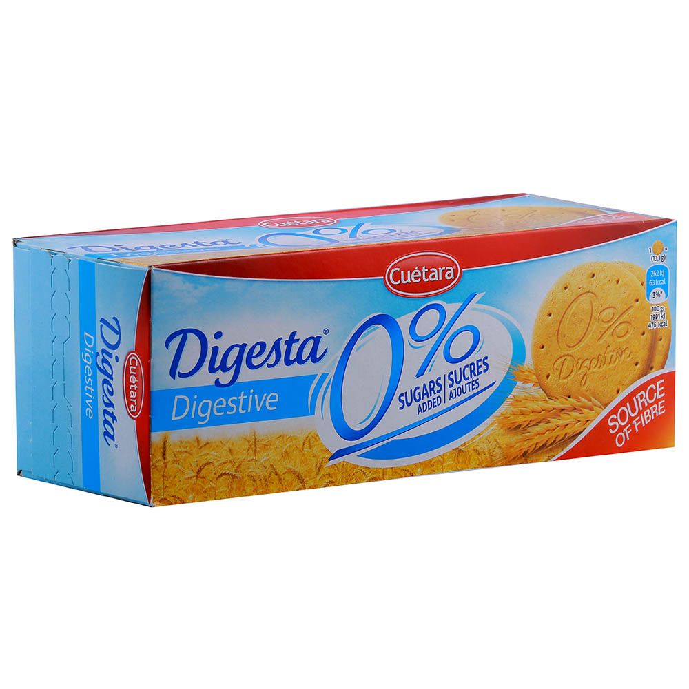 Cuetara - Digesta Light - Digestive 0% Added Sugar 400g