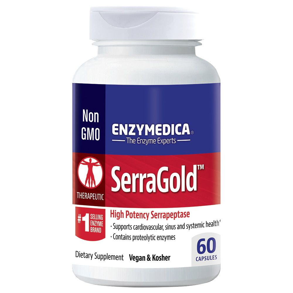 Enzymedica - Serragold 60 Capsules