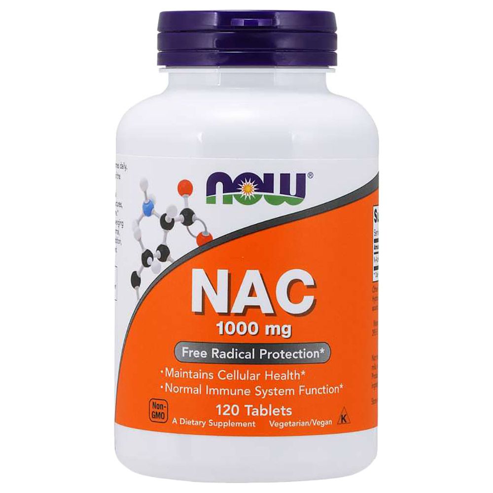 Now Foods - Nac 1000Mg 120 Tablets