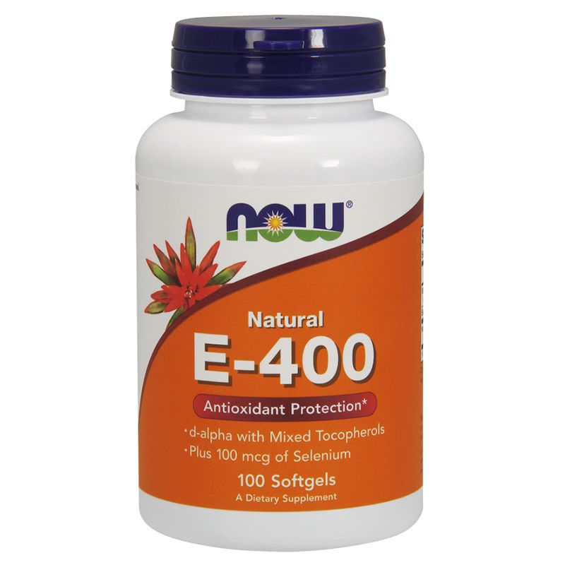 Now Foods - Vitamin E-400iu - 100 Softgels