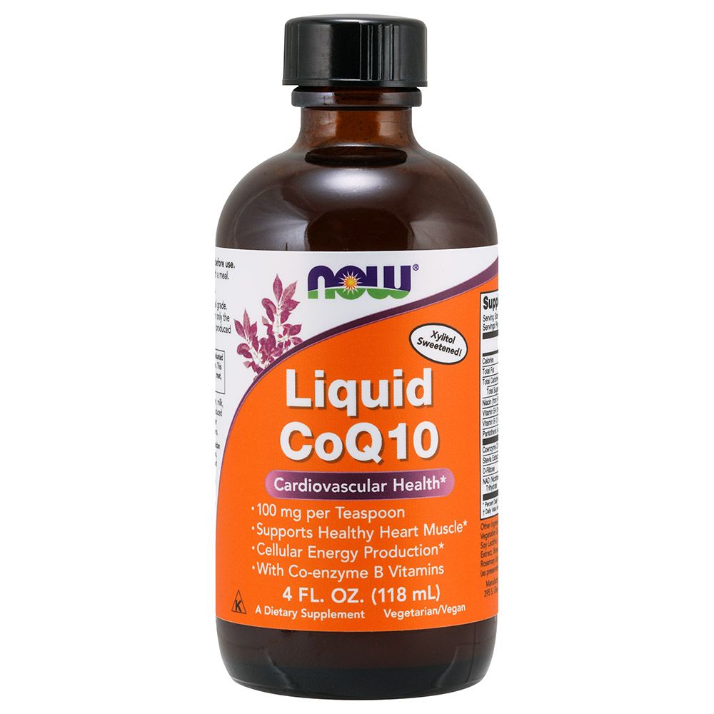 Now Foods - Coq10 Liquid 4 Oz. 