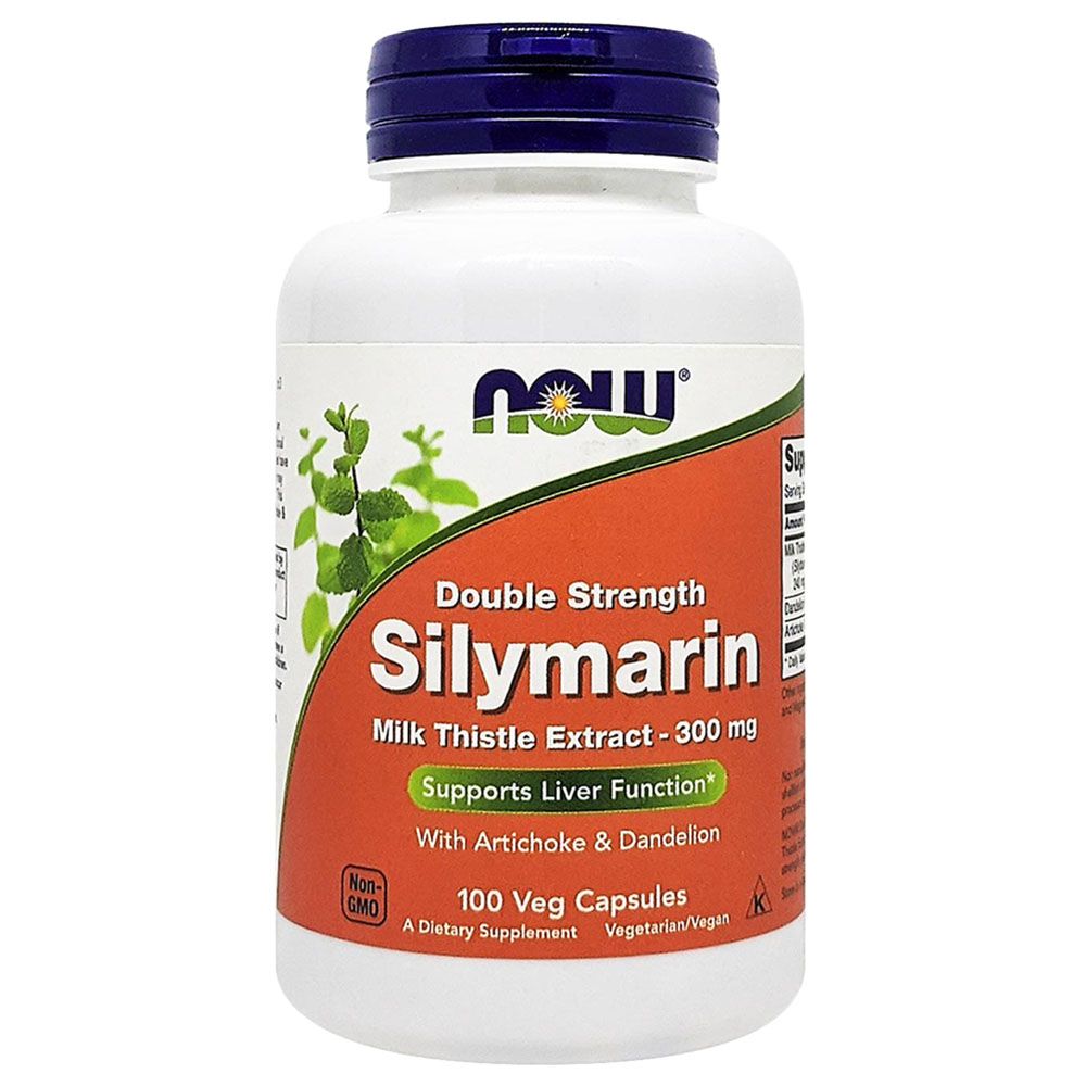 Now Foods Silymarin Milk Thistle Extract 300Mg 100 Capsules