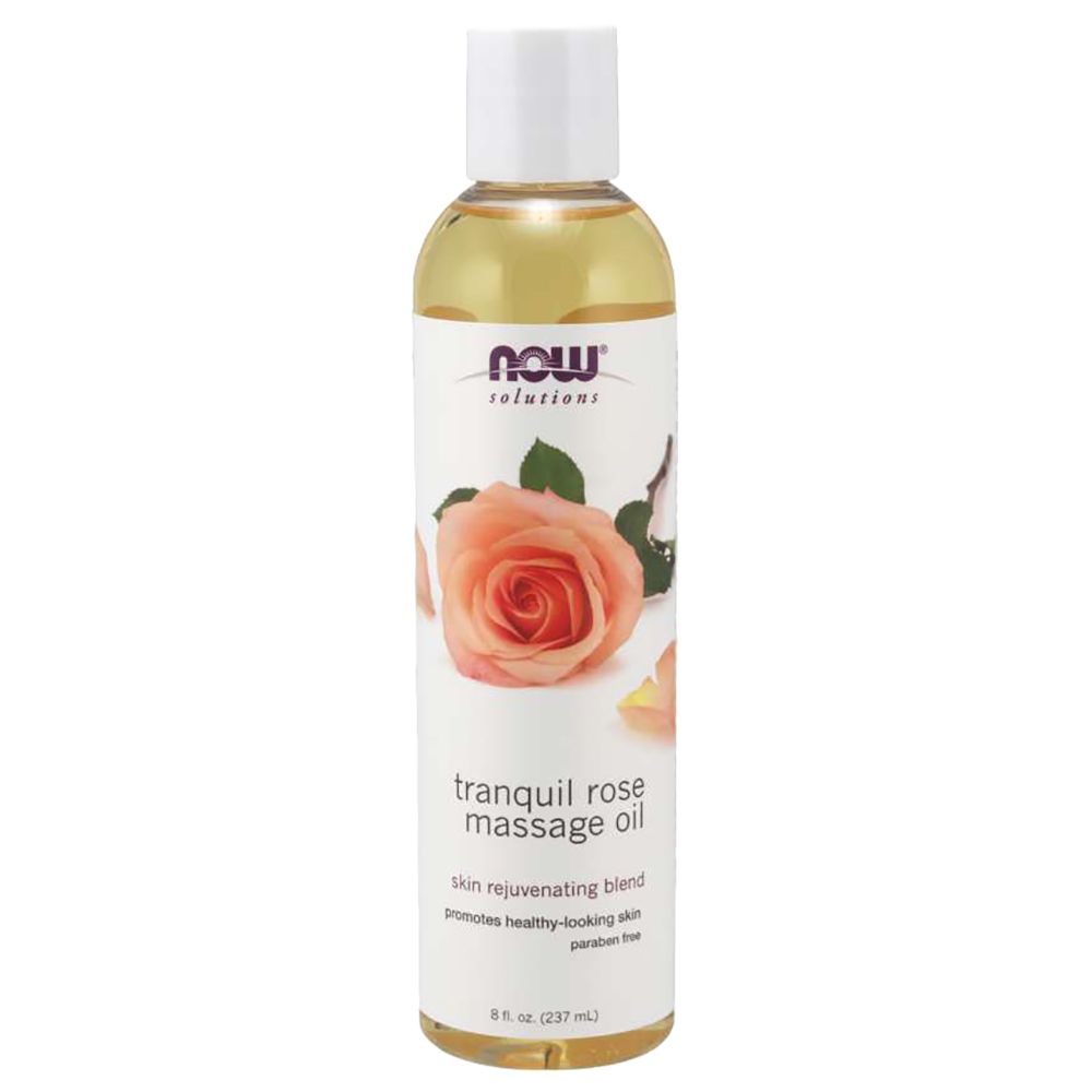 NOW Solutions Tranquil Rose Massage Oil 237ml