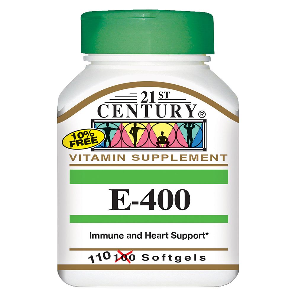 21st Century - E-400 IU Softgels 110 Count