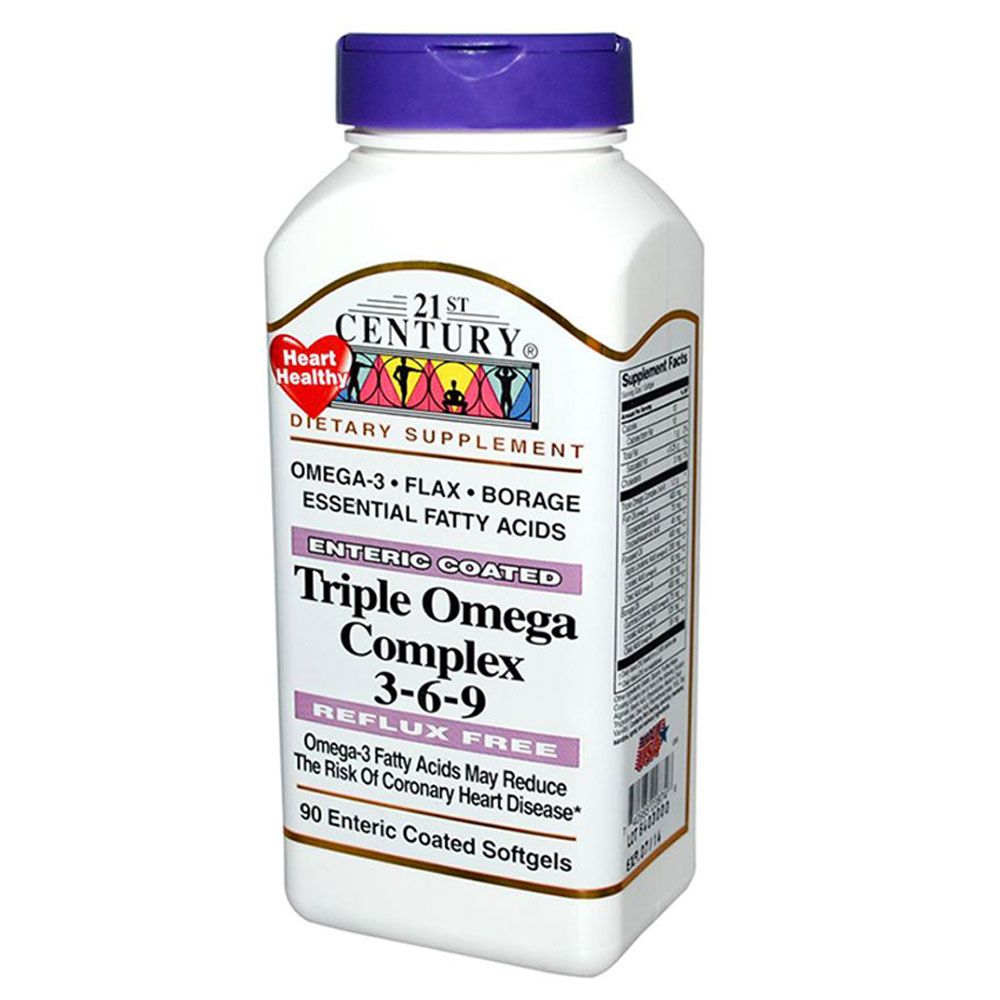 21st Century - Triple Omega Complex Softgels 90 Count