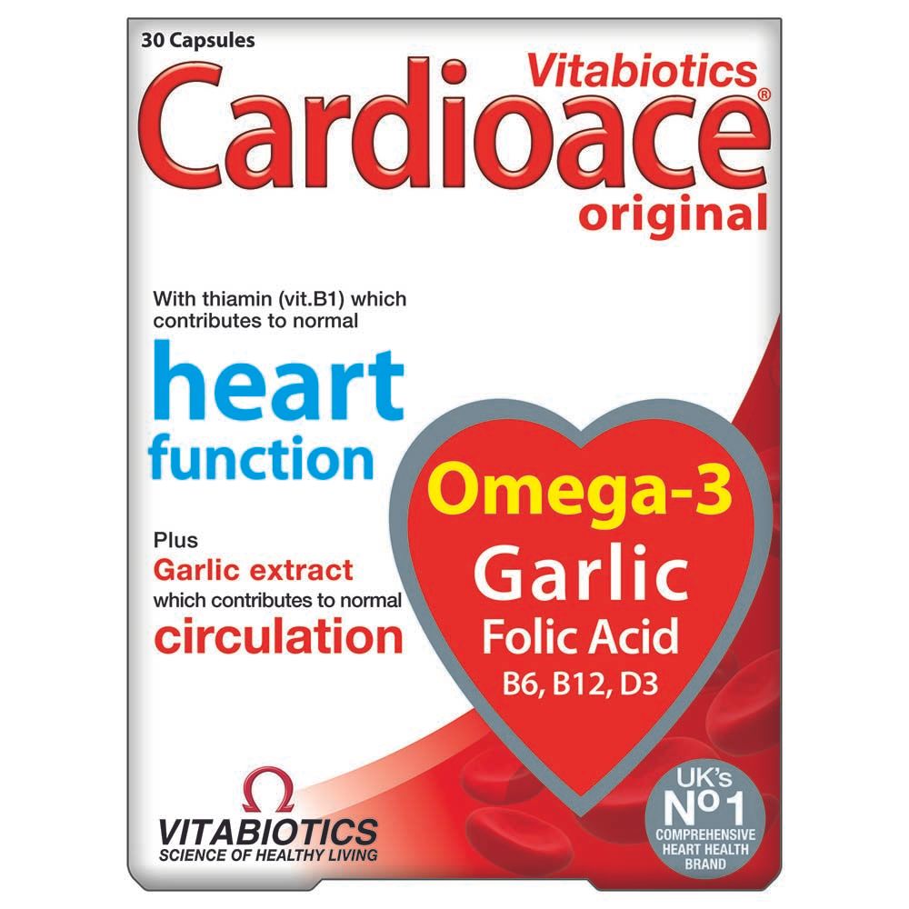 Vitabiotics - Cardioace 30 Tablets