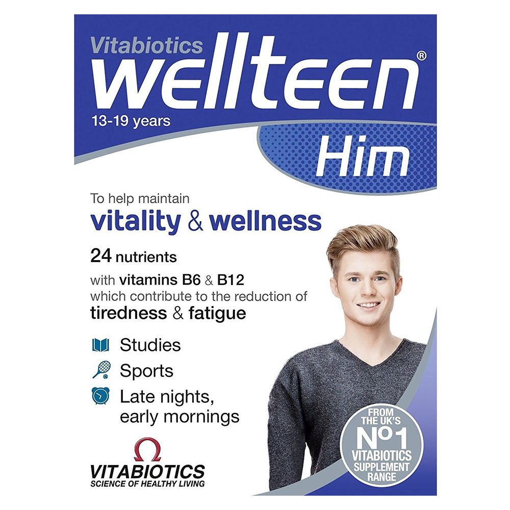 Vitabiotics - Wellteen Him 30 Tablets