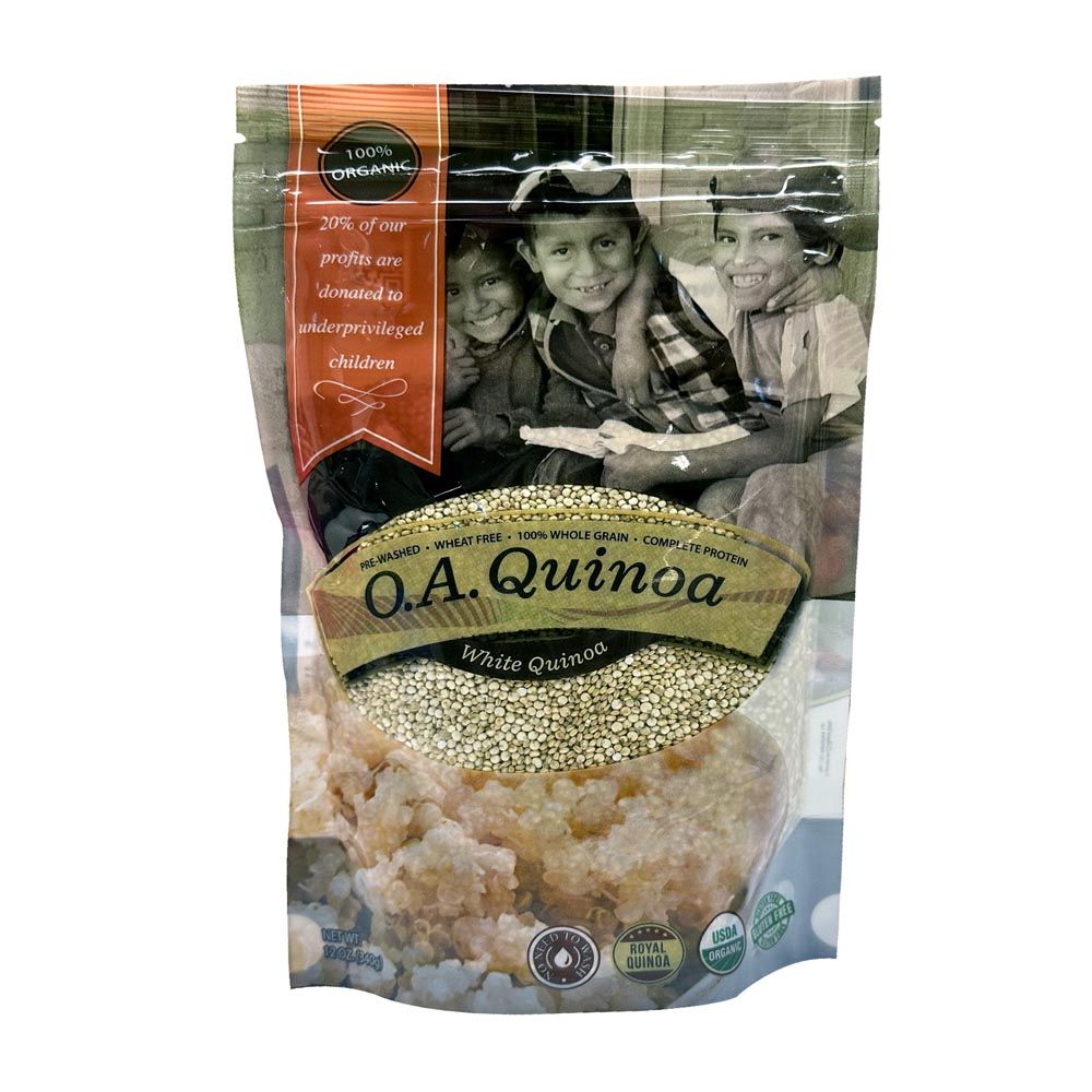 O.A.Quinoa - Organic Premium White Quinoa 340g