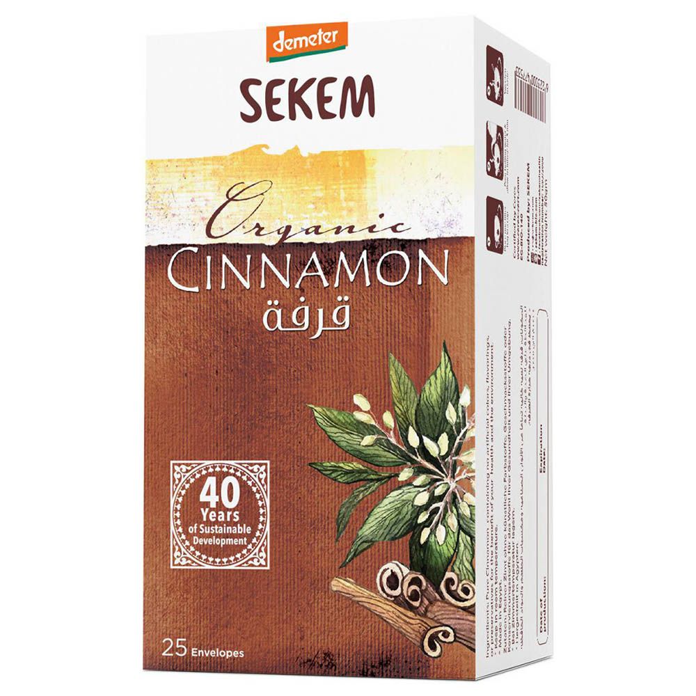 Sekem Organic Cinnamon Tea 25 Envelopes