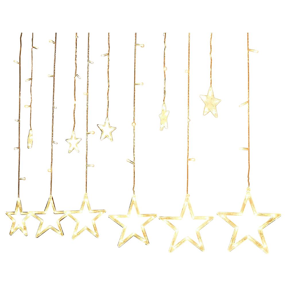 HilalFul - Hanging Star String 3.5m - 12pcs