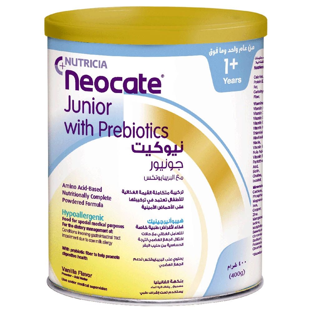 Neocate Junior with Prebiotics Formula With Vanilla - 400g