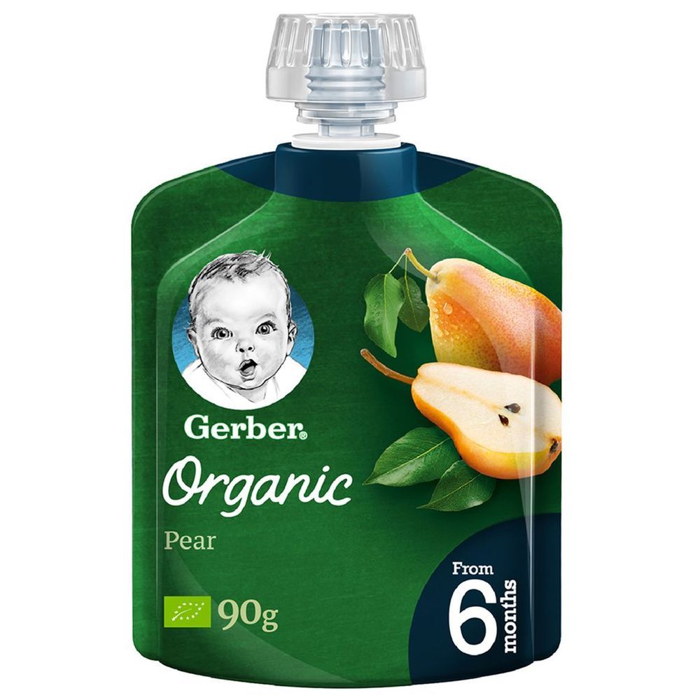 Gerber - Organic Pear 90g