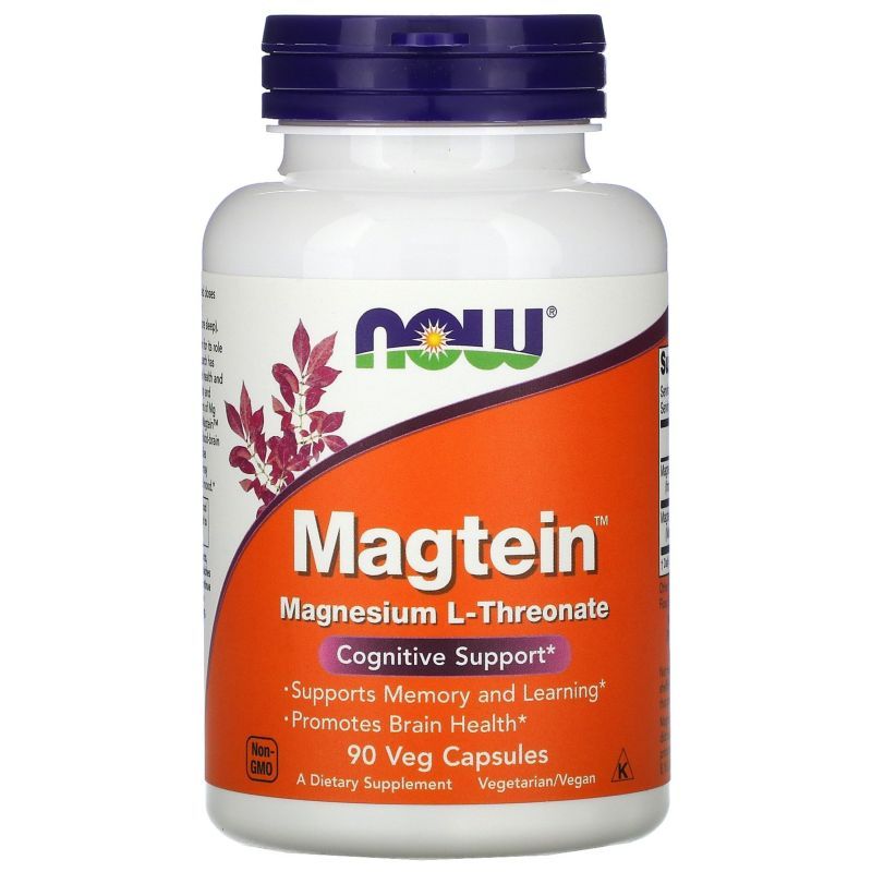 Now Foods - Magtein 90 Veg Capsules