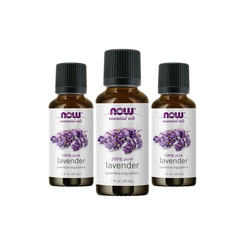 Now - Lavender Essential Oil 1oz. Pack of 3