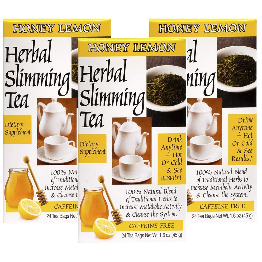 21st Century - Slimming Honeylemon Tea 24 Tea Bags Pack of 3