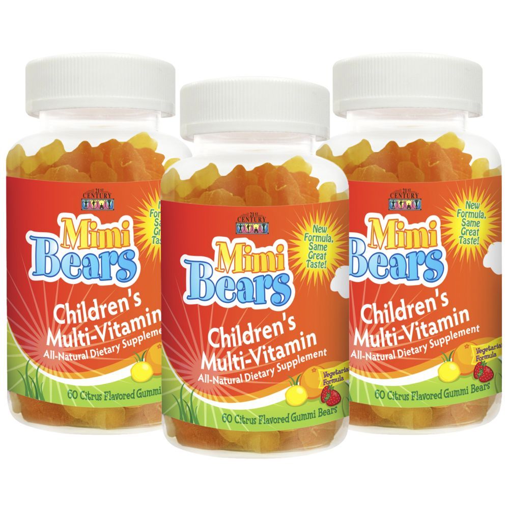 21st Century - Mimi Bears Multivitamin 60 Gummies Pack of 3