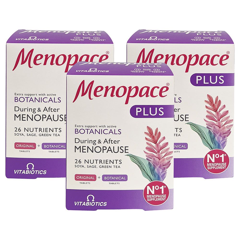 Vitabiotics - Menopose Plus 28 Tablets Pack of 3