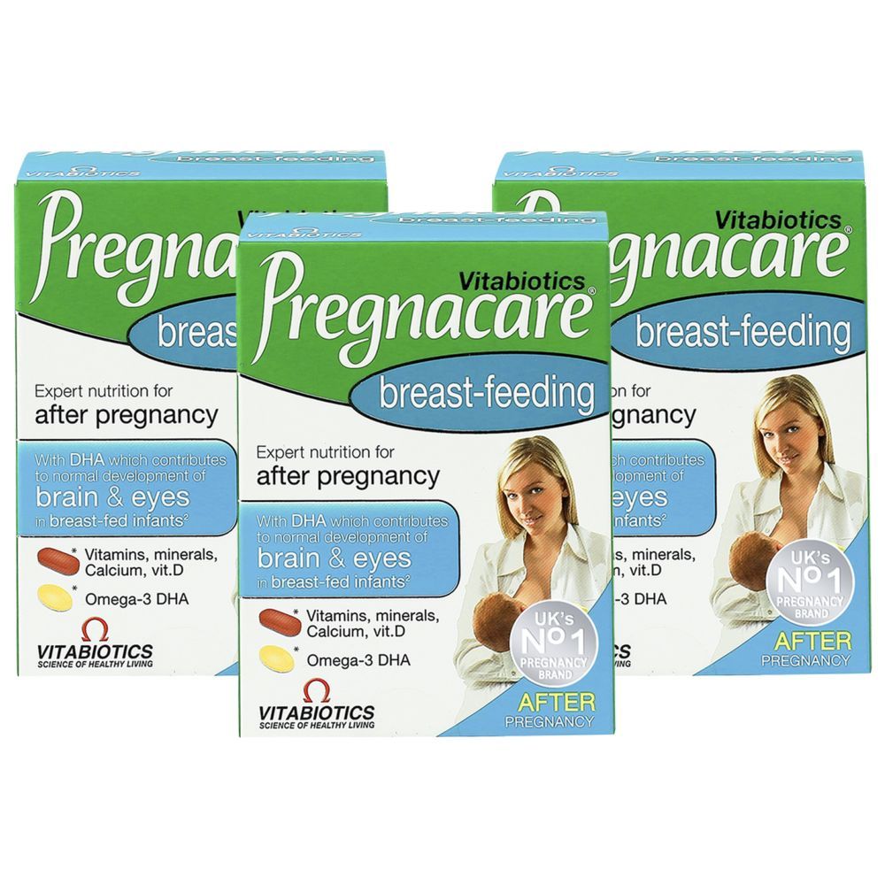 Vitabiotics - Pregnacare Breastfeeding 56 Tablets & 28 Capsules - Pack Of 3