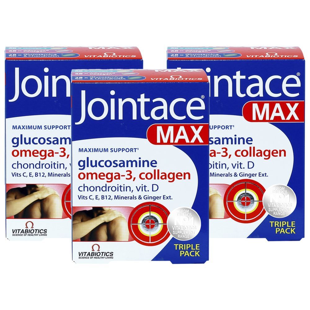 Vitabiotics Jointace Max 56 Tablets + 28 Capsules Pack of 3