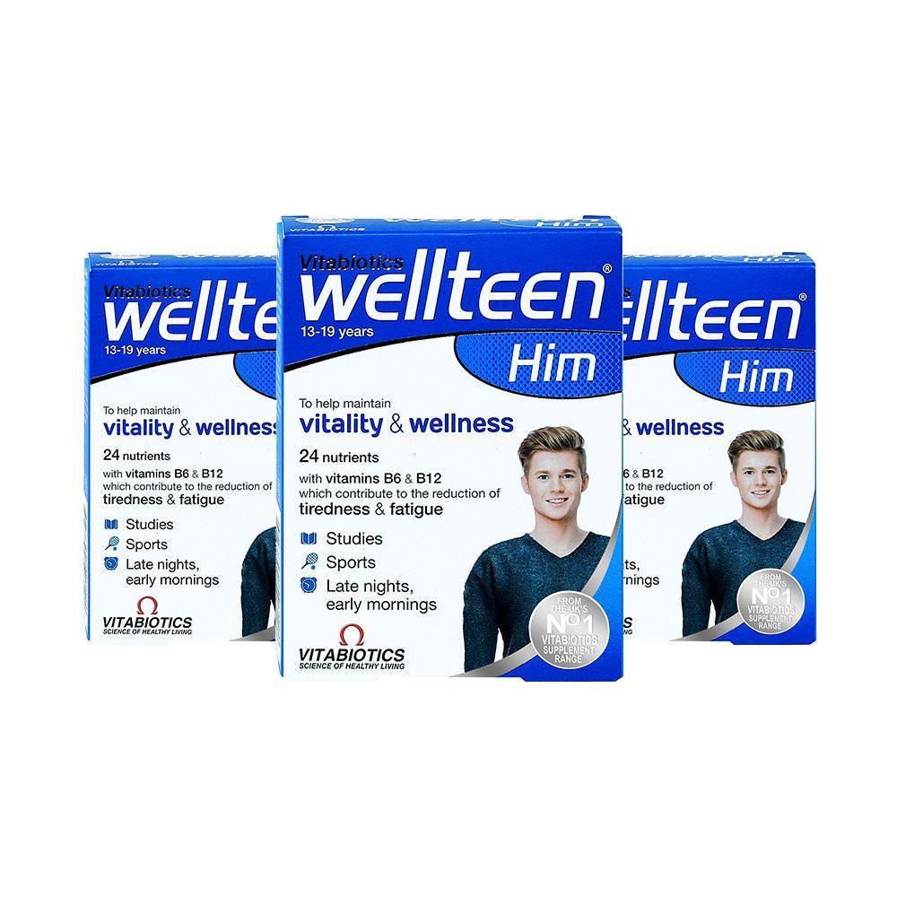 Vitabiotics - Wellteen Him 30 Tablets Pack of 3