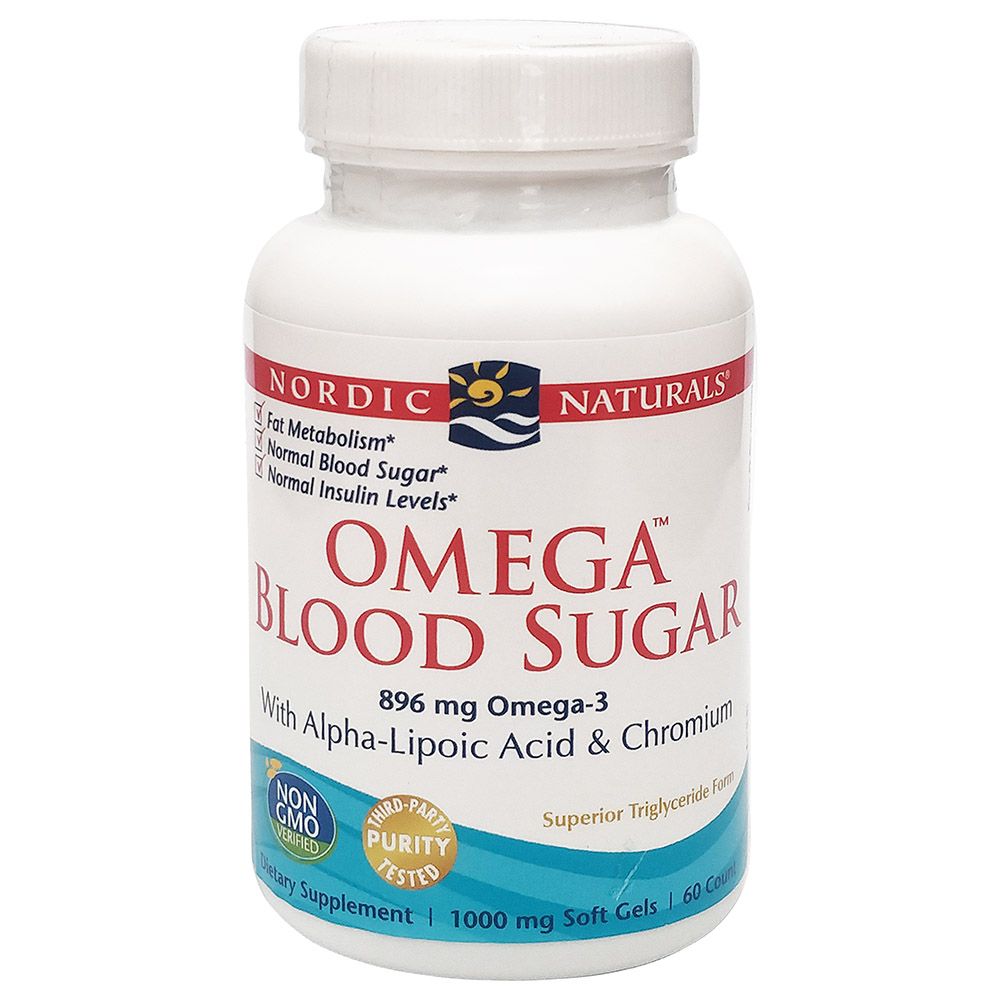 Nordic Naturals - Omega Blood Sugar 60 Softgels