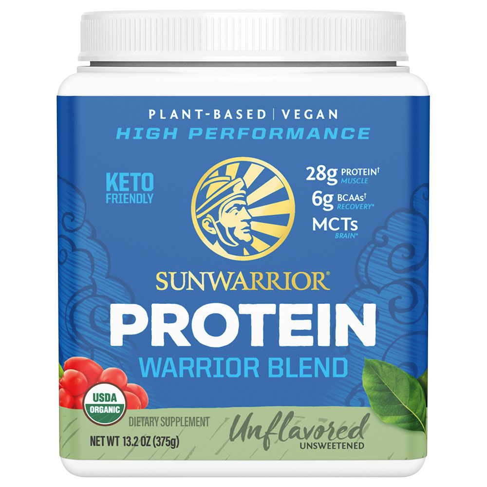 Sunwarrior - Organic Protein Powder Unflavoured - 375G