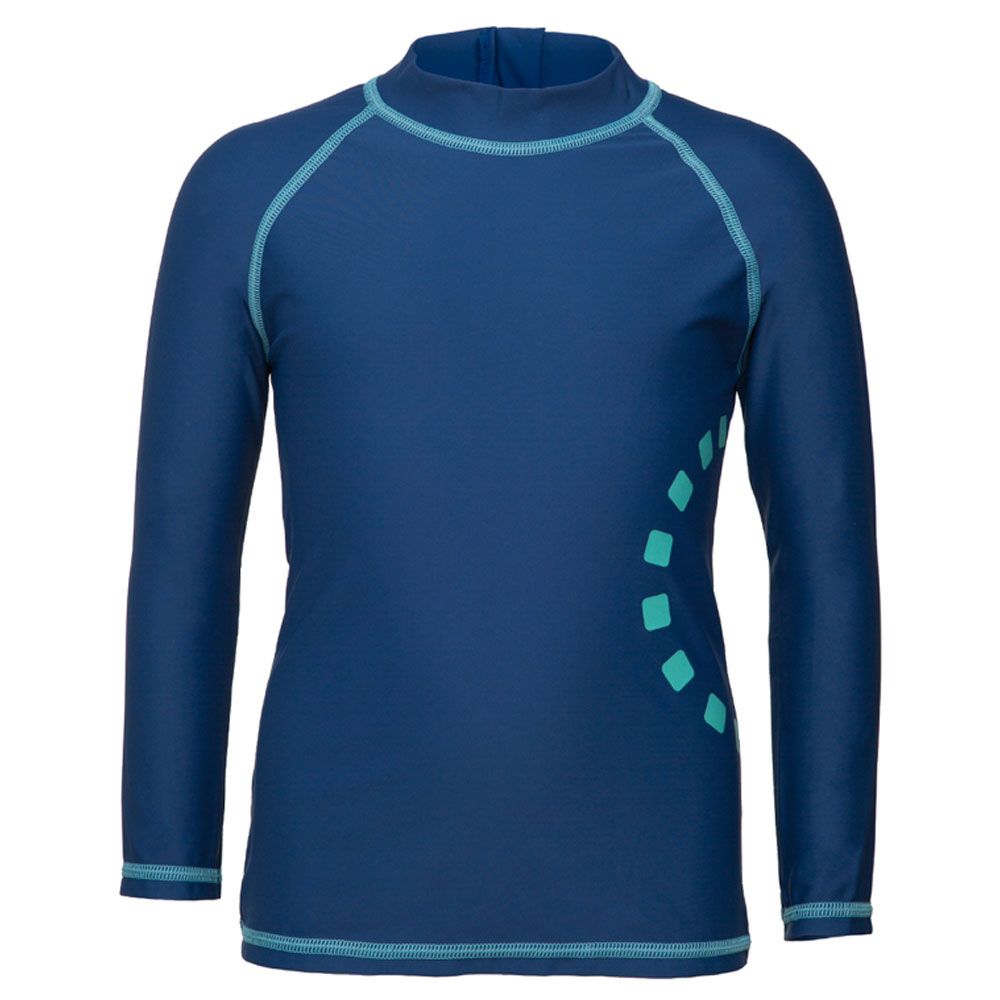 Noma Swimwear - Blue/Turquoise Long-Sleeved Rash Top