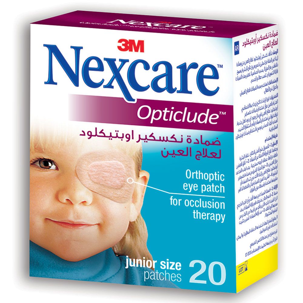 Nexcare - 1537 Opticlude Orthoptic Eye Patch Junior 20s