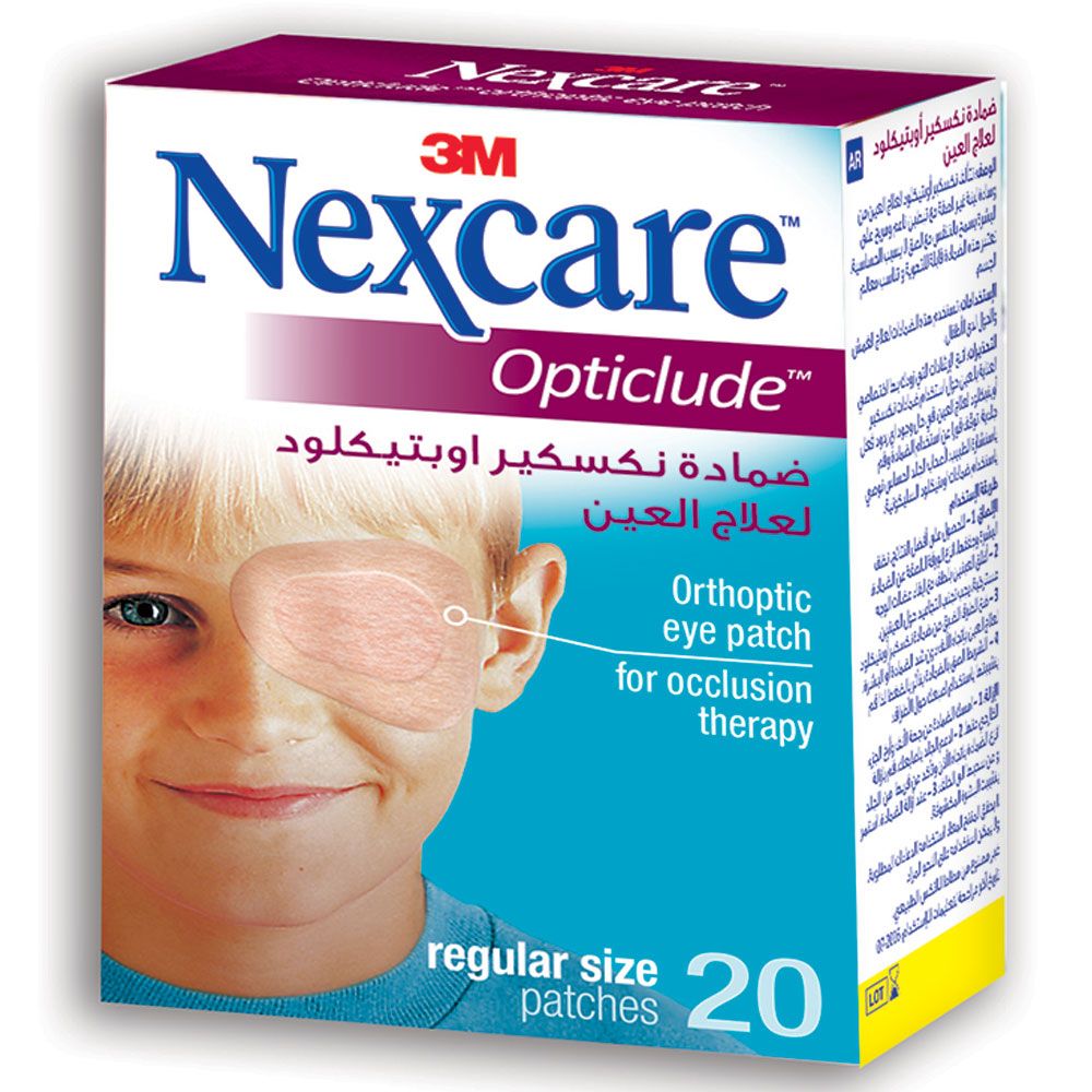 Nexcare - 1539 Opticlude Orthoptic Eye Patch Regular 20s