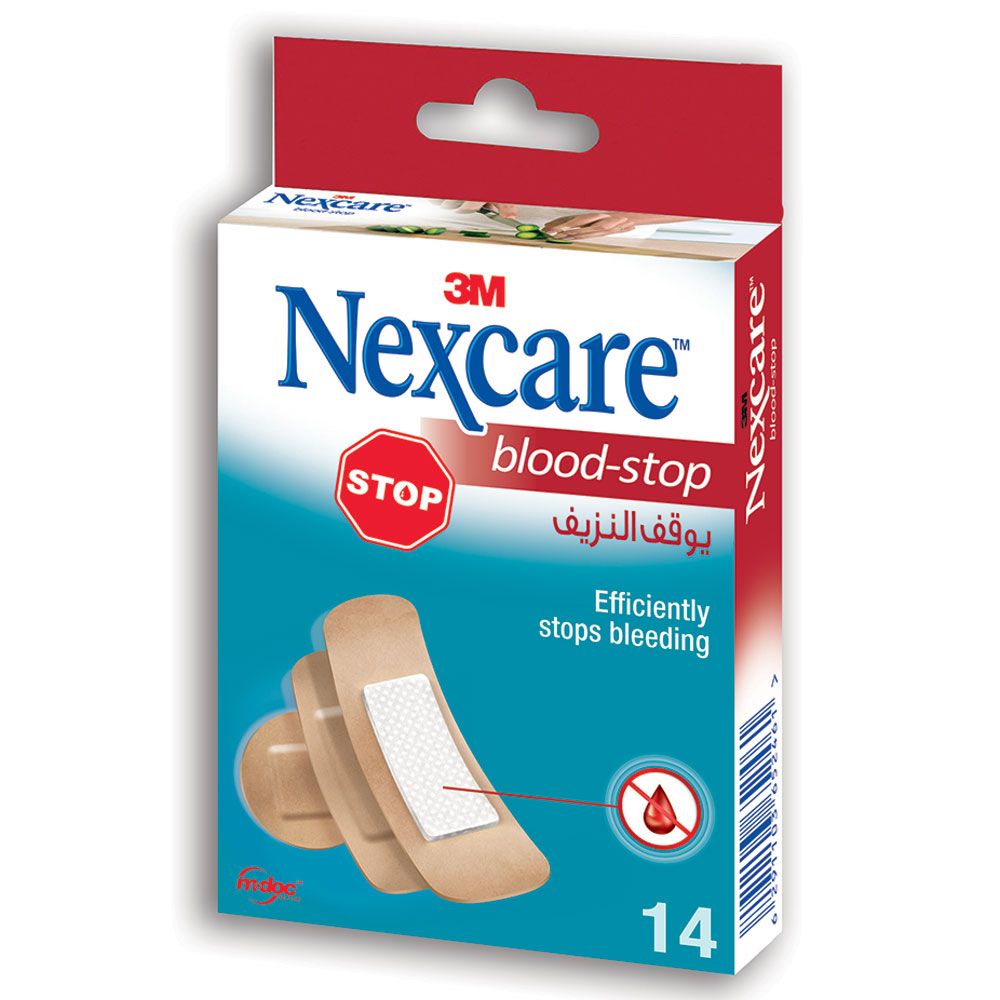 Nexcare - Blood-stop Bandages Assorted 14s