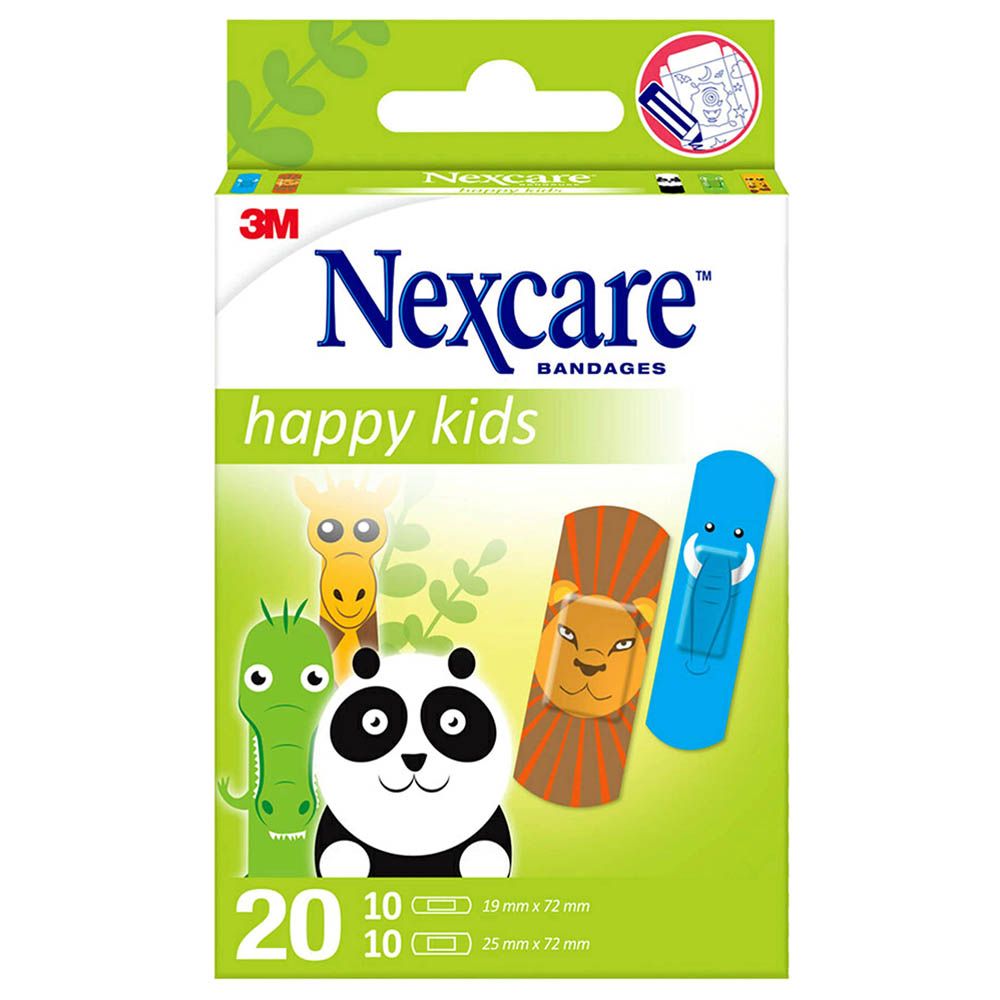 3M Nexcare - Happy Kids - Animals