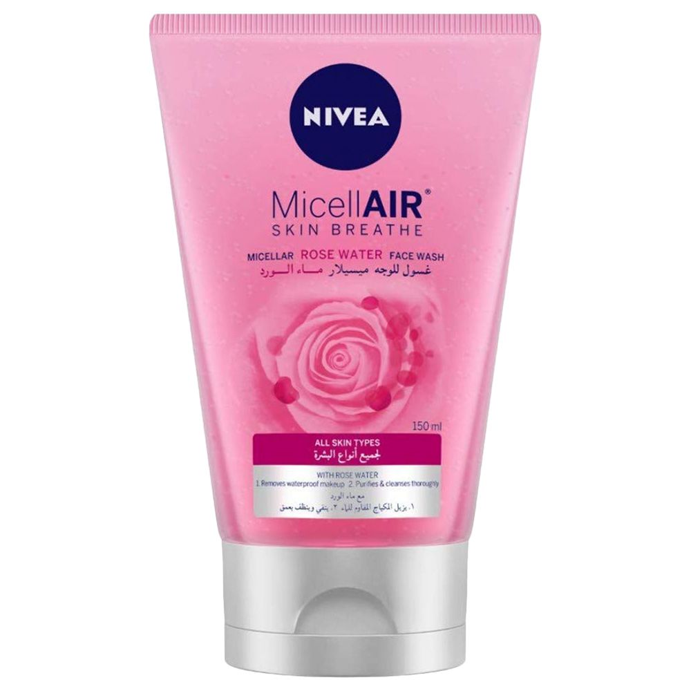 Nivea - Face Micellair Rose Water Face Wash