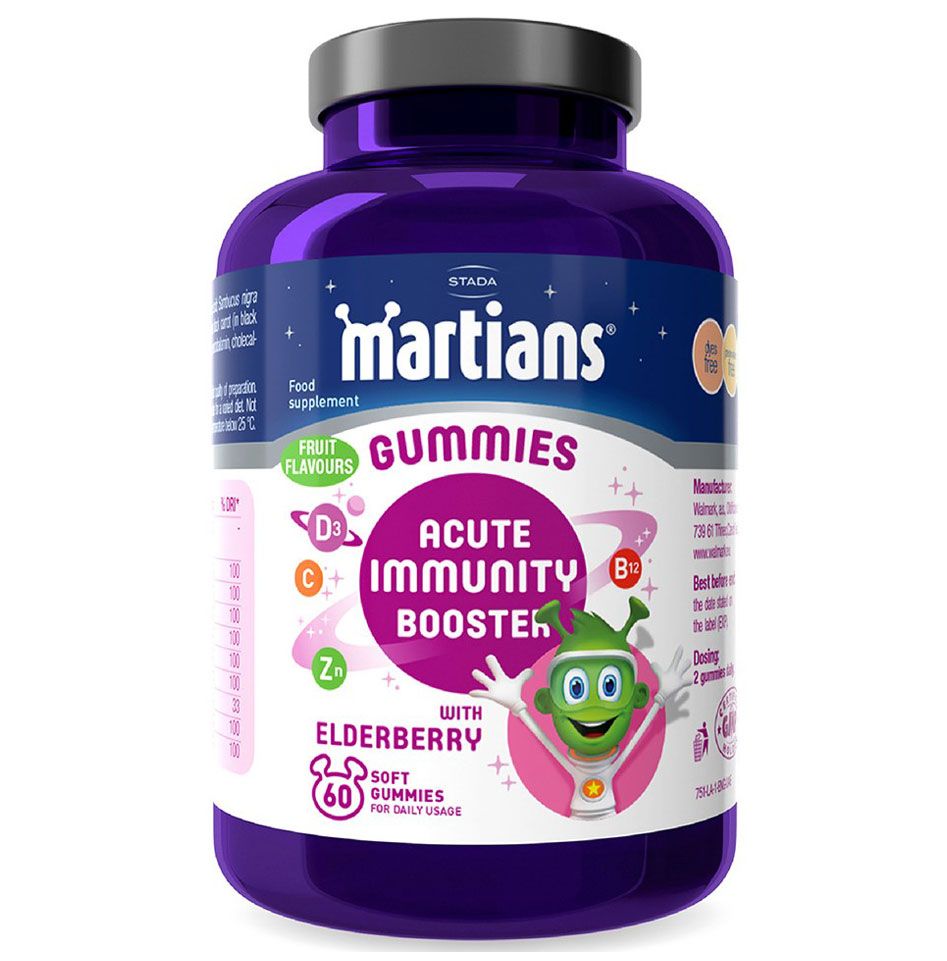 Martians - Gummies For Immunity Support W/ Elderberry 60's