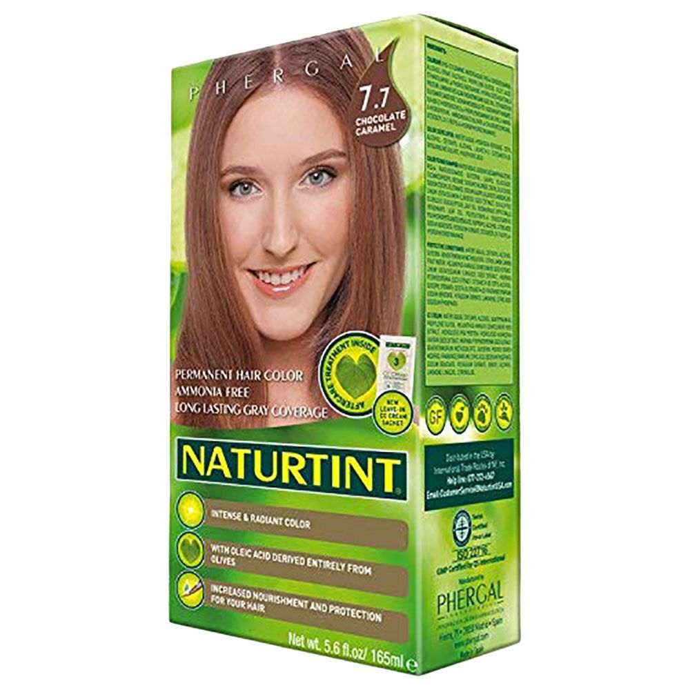 Naturtint Permanent Hair Color 7.7 Chocolate Caramel 165ml