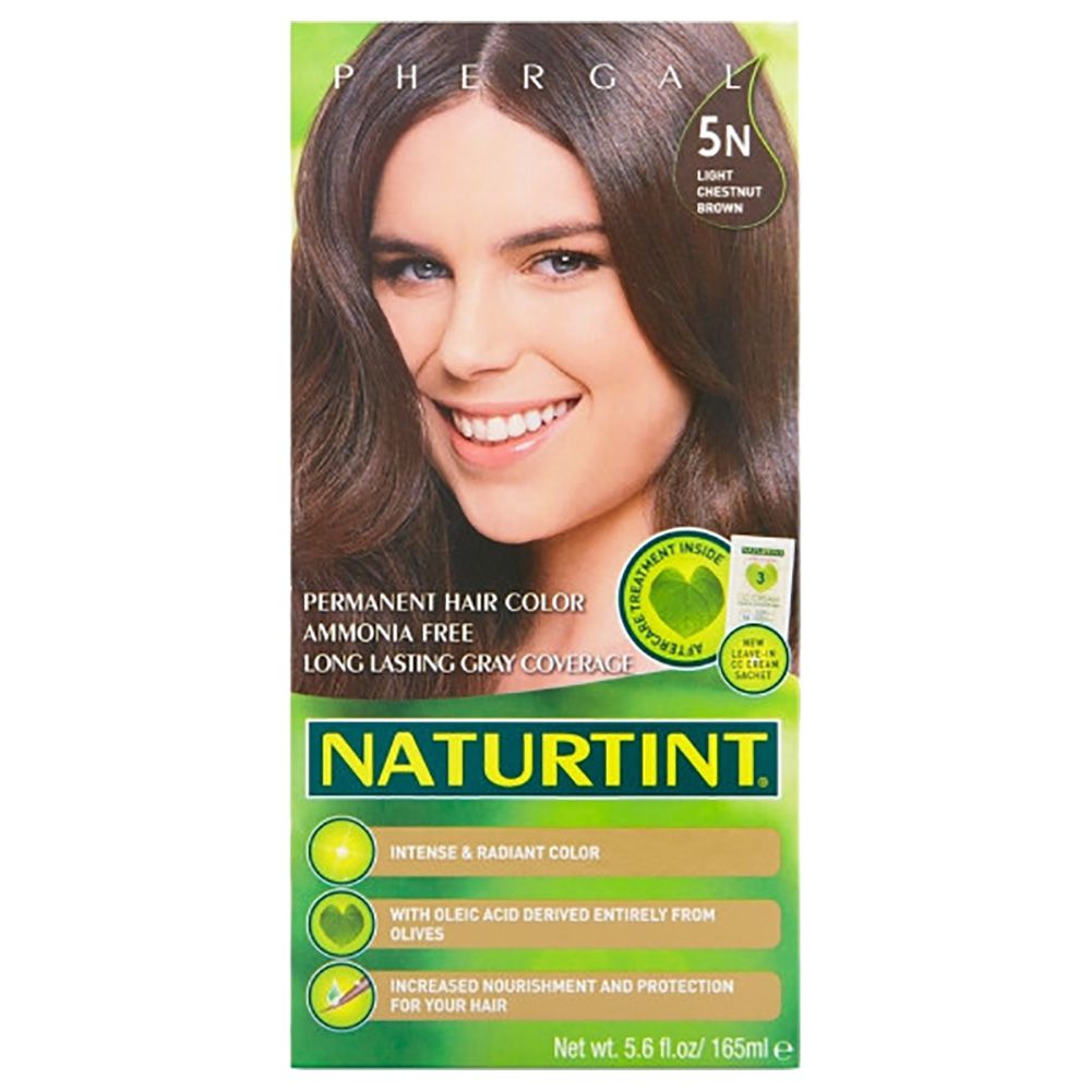 Naturtint Permanent Hair Color 5N Light Chestnut Brown 165ml