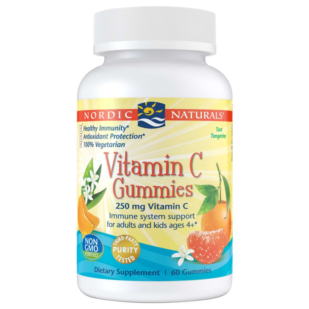 Nordic Naturals - Vitamin C Gummies 60 Gummies