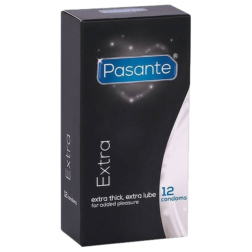 Pasante - Extra Safe Condoms 12pcs