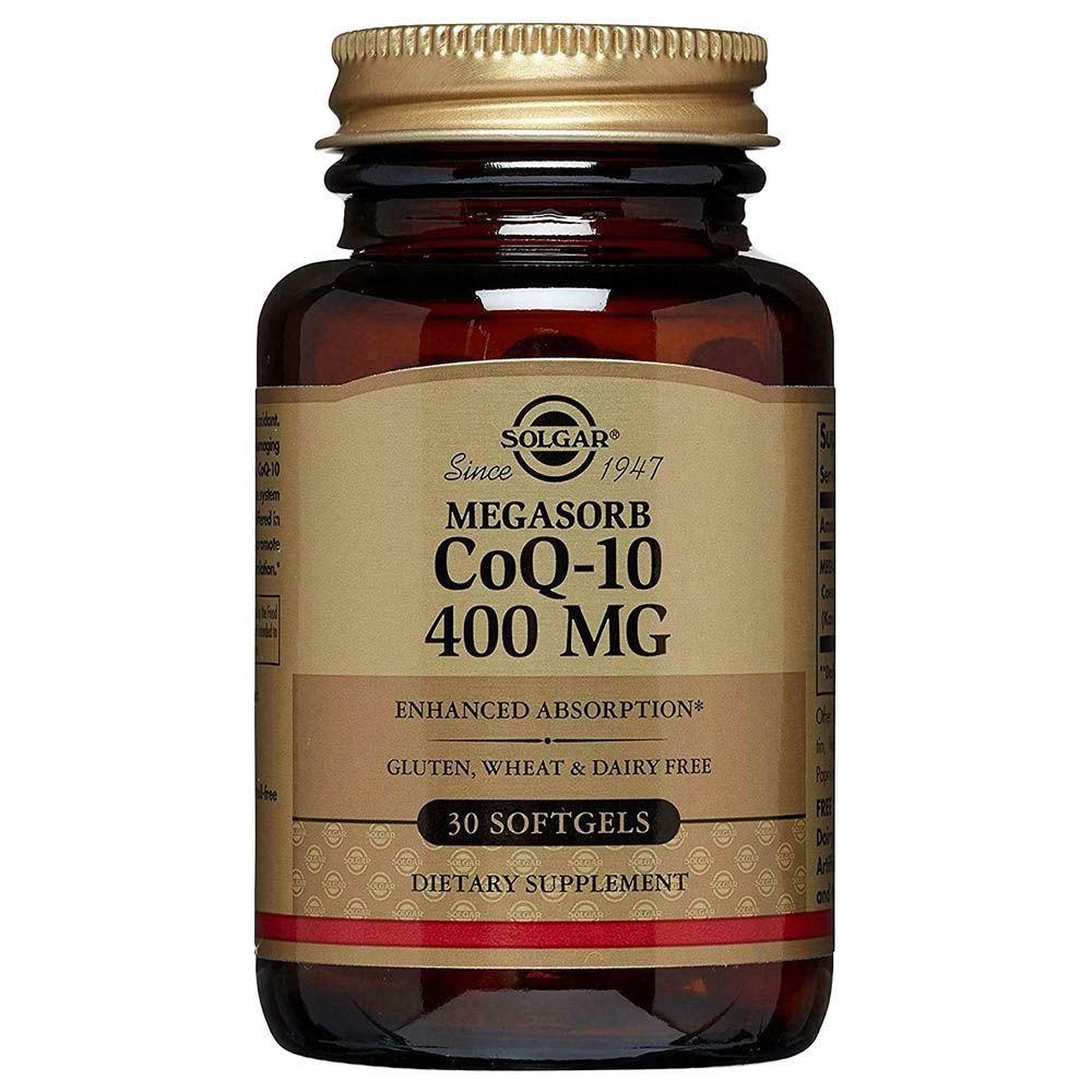 Solgar - Megasorb CoQ-10 400mg 30 Softgels