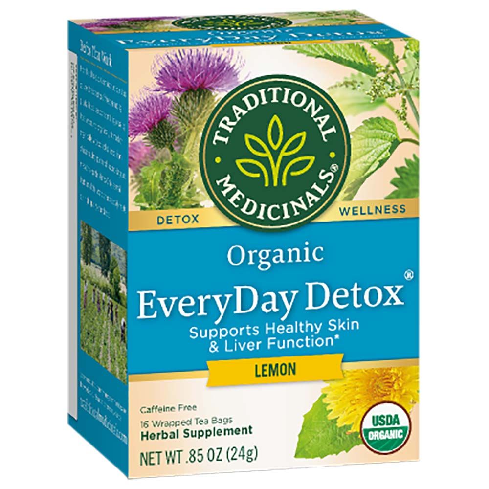 Traditional Medicinals - Lemon Everyday Detox 16 Teabags