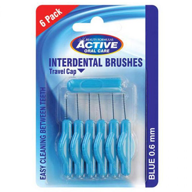 Beauty Formulas - Interdental Brushes Pack of 6 0.60Mm