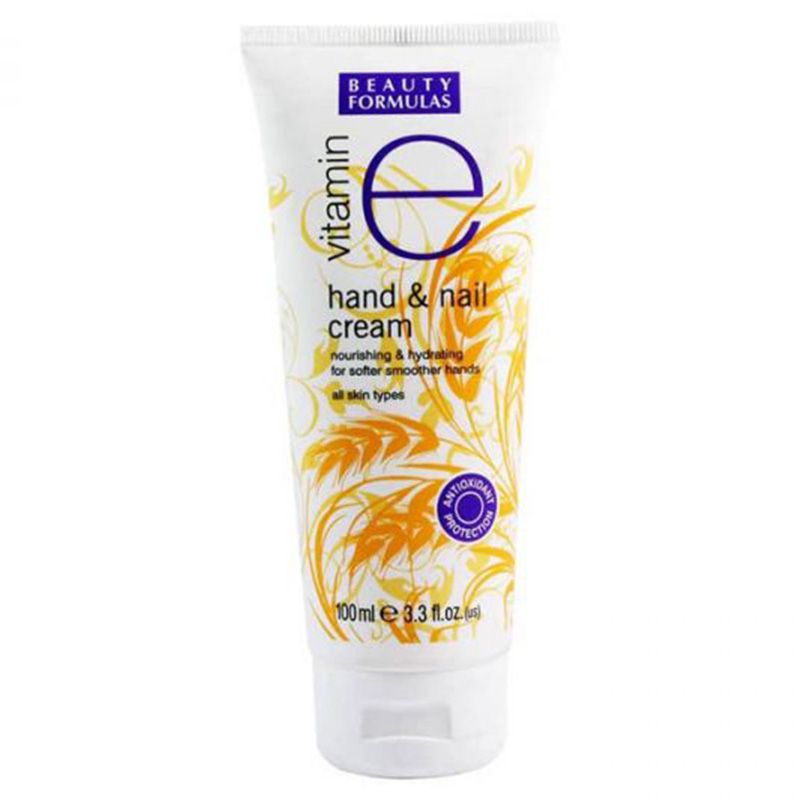 Beauty Formulas - Vitamin E Hand & Nail Cream 100ml