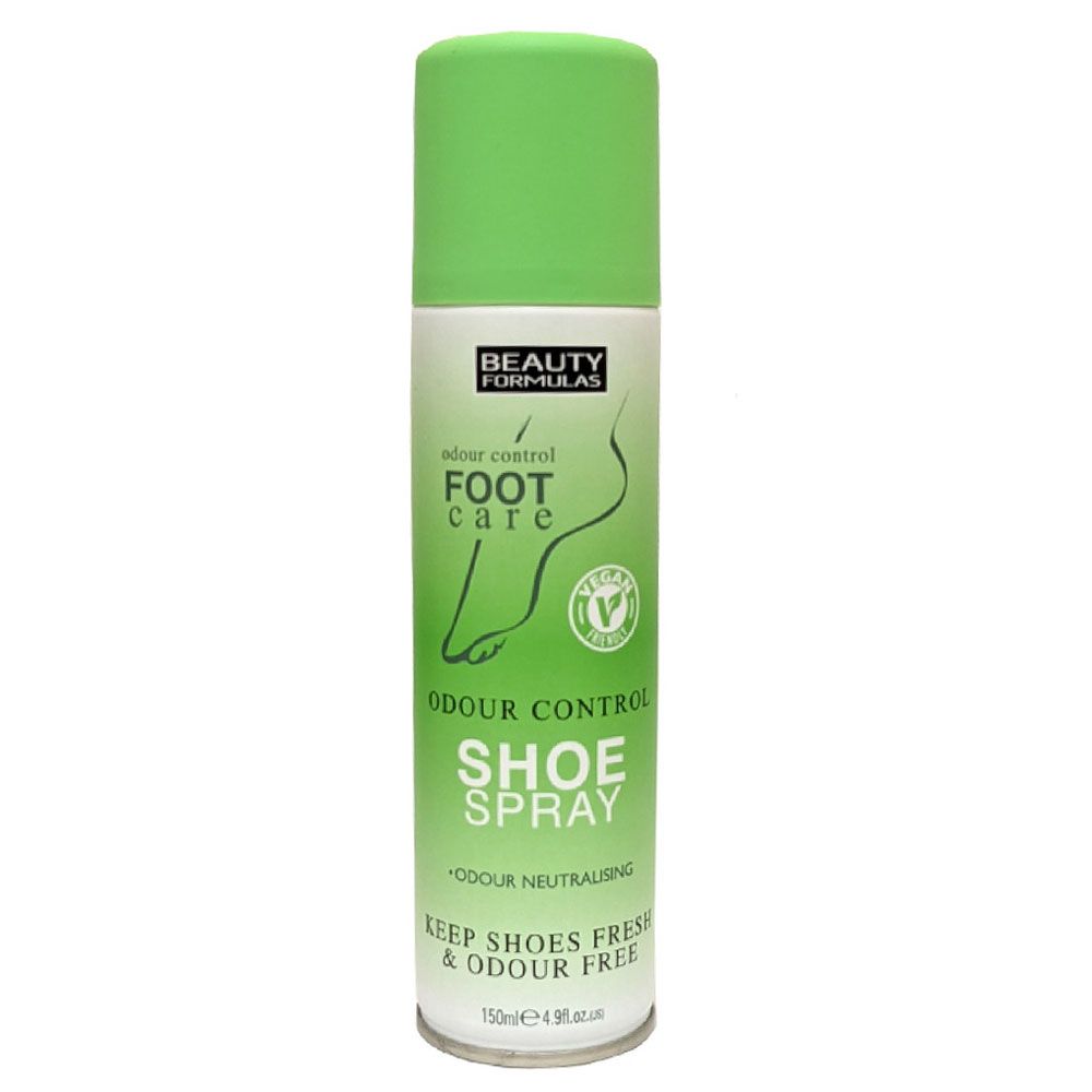 Beauty Formulas - Shoe Spray Odor Control 150ml