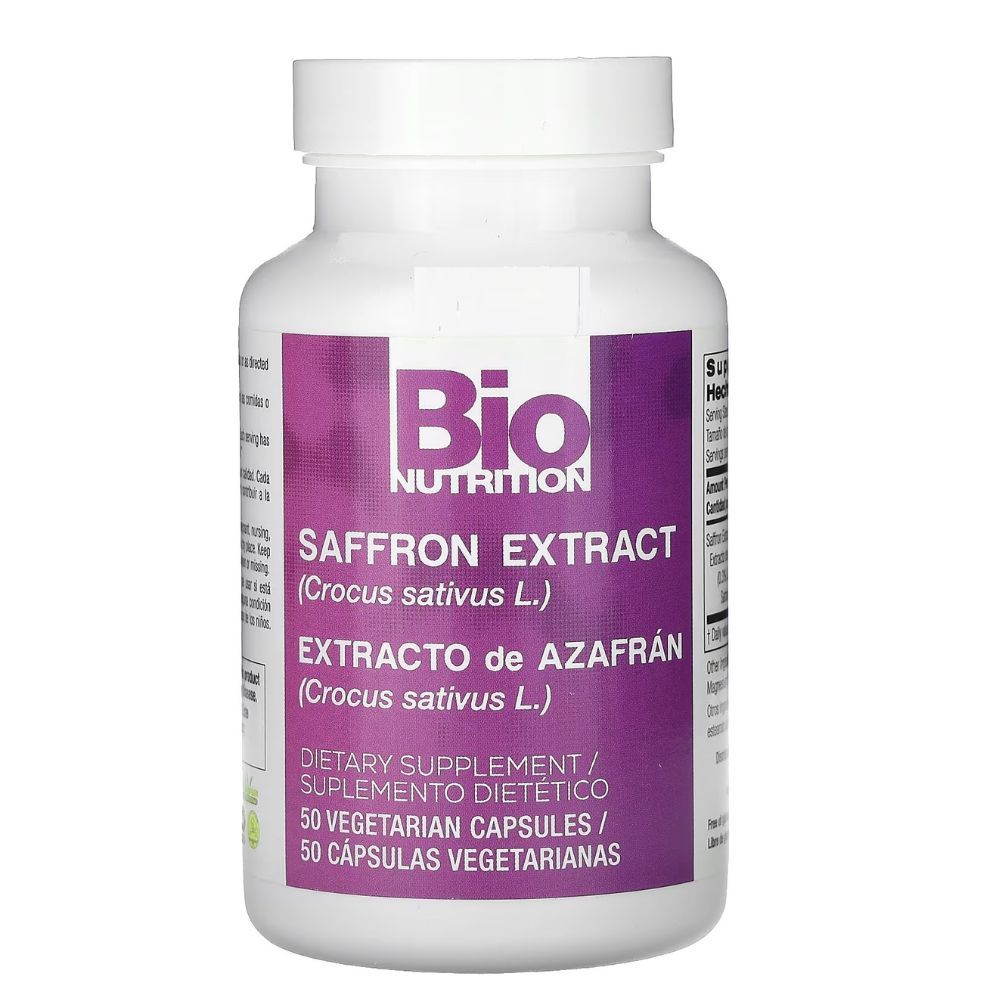 Bio Nutrition - Saffron Extract 50 Veg Capsules